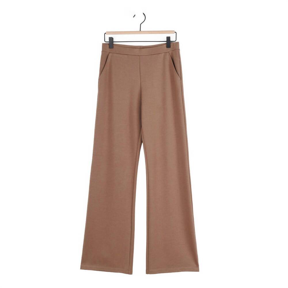 NEW CLARA SUN WOO loose leg pocket pant in taupe - Picture 4 of 4